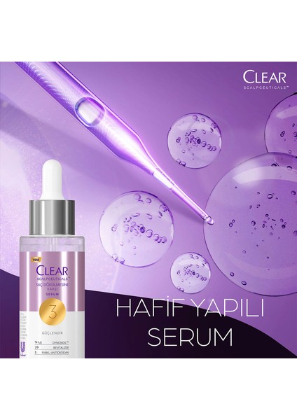 Scalpceuticals Saç Bakım Serumu Saç Dökülmesine Karşı 45 ml X2