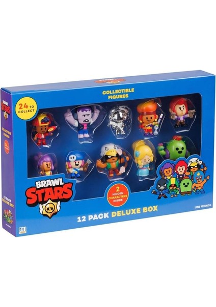 Brawl Stars 12'li Mini Figür Paketi #1 Resmi Lisanslı