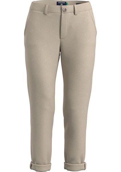 Weekend Chino Bej Slim Fit Pantolon