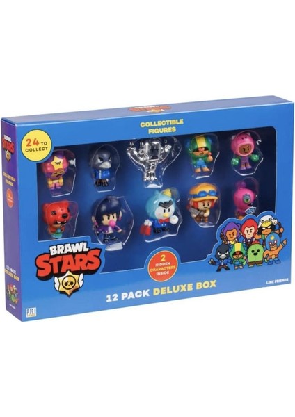 Brawl Stars 12'li Mini Figür Paketi #2 Resmi Lisanslı