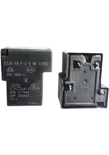 Song Chuan 832A-1A-F-C-B 12V Dc 30A Minyatür Pcb Güç Rölesi - 5 Adet