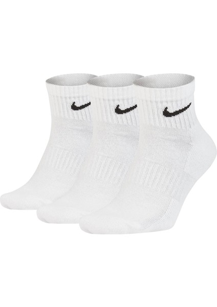 Everyday Cushion Ankle Erkek Beyaz Günlük Çorap SX7667-100 Medıum