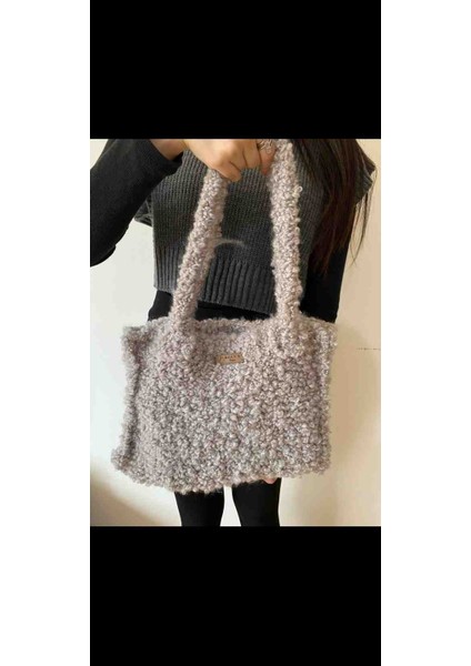 Kadın Kışlık Etrofil Bonny Örgü Totebag Omuz Çantası fiyatları