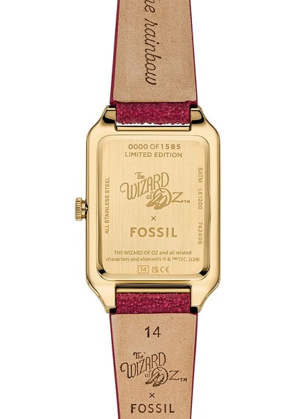FLE1200 The Wizard Of Oz x Fossil Dorothy Kadın Kol Saati