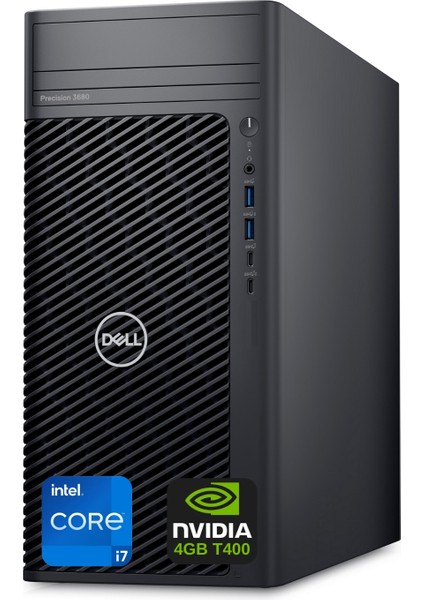 Precision 3680 Intel Core I7 14700 128GB 1tb SSD 4gb Nvıdıa T400 Windows 11 Pro Masaüstü Iş Istasyonu