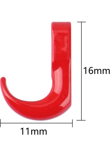 4 Adet 16X11MM Metal Römork Çekme Kancası Köstek Kurtarma Kancası Traxxas TRX4M Eksenel SCX24 1/18 1/24 Rc Paletli Araba Parçaları,1 (Yurt Dışından)