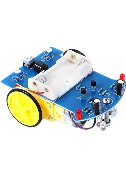 Çizgi Izleyen Çizgi Takip Eden Robot - Monteli Montajlı