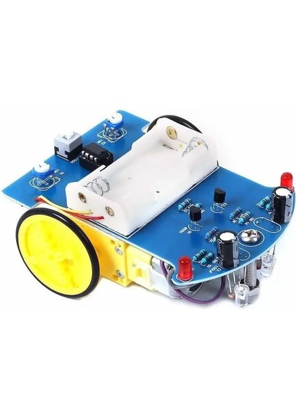 Çizgi Izleyen Çizgi Takip Eden Robot - Monteli Montajlı