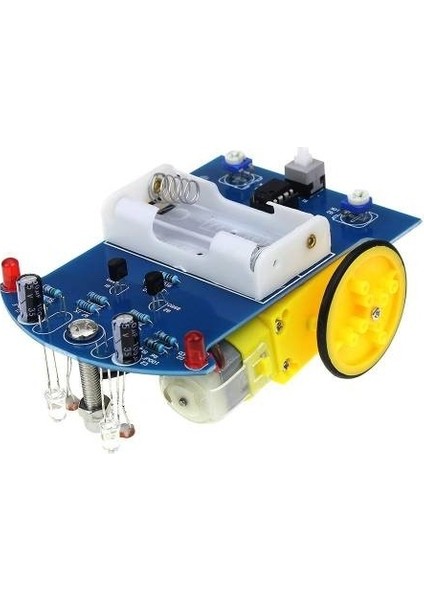 Çizgi Izleyen Çizgi Takip Eden Robot - Monteli Montajlı