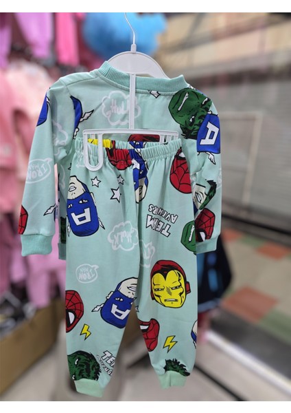 Baskılı Erkek Eşofman Takımı