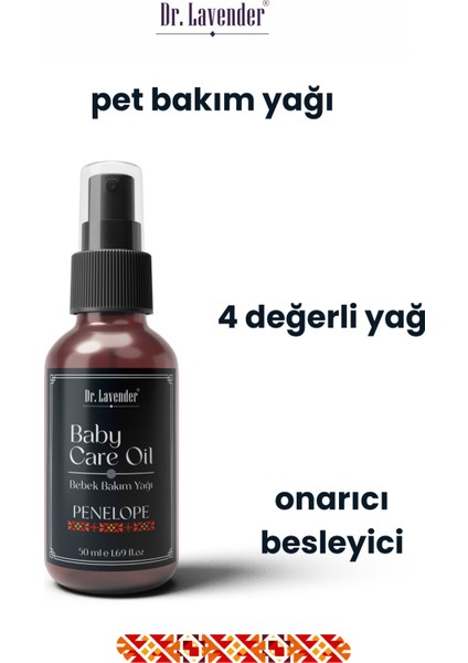 5 Çeşit Esansiyel Yağlı Pet Bakım Yağı 50 ml