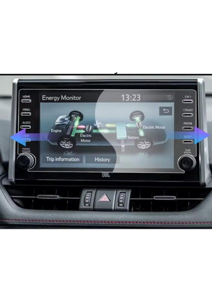 Toyota Rav4 Mat Ekran Koruyucu 8 Inç Multimedya Navigasyon fırsatları