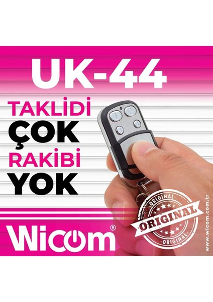 WİCOM UK-44 Kodlanabilir Akıllı Kumanda