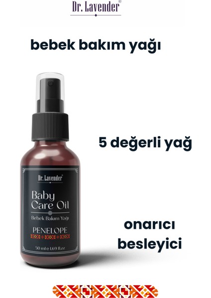 6 Esansiyel Yağlı Bebek Bakım Yağı 50 ml modelleri
