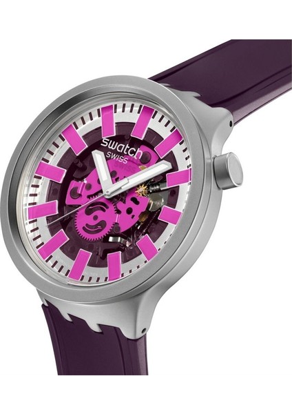 SB07S120 Swatch Audacious Acai Erkek Kol Saati SB07S120