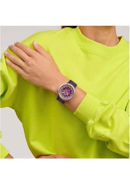 SB07S120 Swatch Audacious Acai Erkek Kol Saati SB07S120