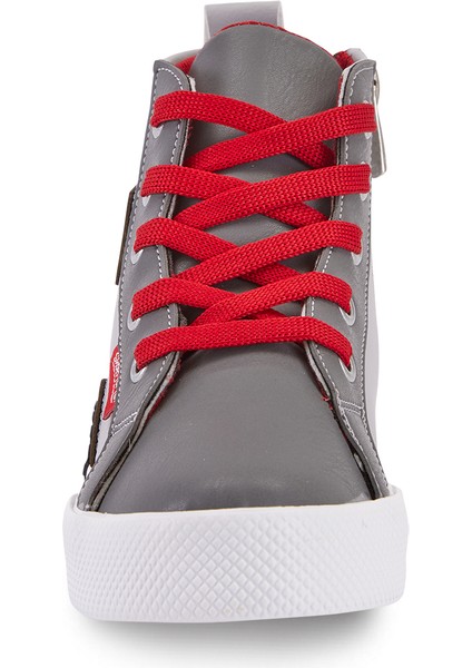 Araba Erkek Çocuk Gri Sneakers Spor Ayakkabı