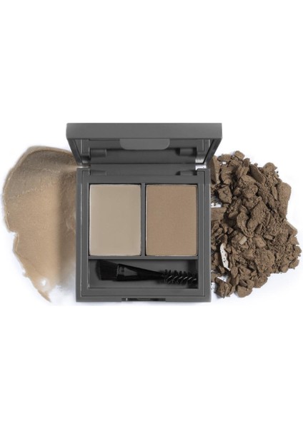 Perfect Fix Brow Palette Soft Brown - Kaş Şekillendirme ve Sabitleme Farı - Kaş Farı 701 Açık Kahve