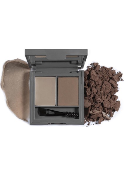 Perfect Fix Brow Palette Deep Brown - Kaş Şekillendirme ve Sabitleme Farı - Kaş Farı 703 Koyu Kahve