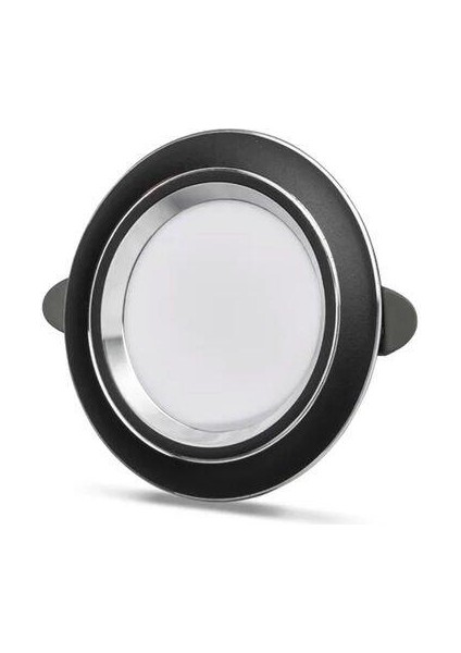 6W Zebra LED Armatür (Siyah-Krom) (3 Renk) modelleri
