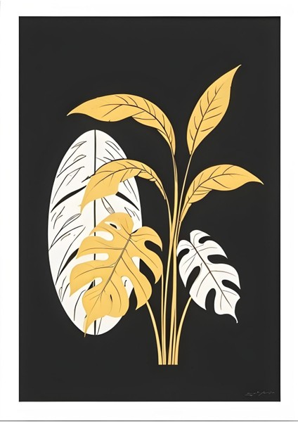Matisse - Boho - Art Deco - Soyut - Doğa ( 3 Lü Çerçevesiz ) Poster - Afiş - Tablo KR2C00925/ fiyatları