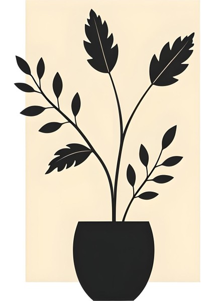 Matisse - Boho - Art Deco - Soyut - Doğa ( 3 Lü Çerçevesiz ) Poster - Afiş - Tablo KR2C00922/