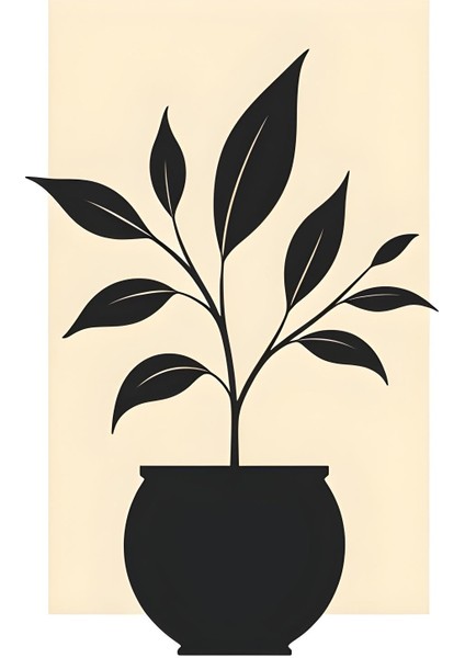 Matisse - Boho - Art Deco - Soyut - Doğa ( 3 Lü Çerçevesiz ) Poster - Afiş - Tablo KR2C00922/