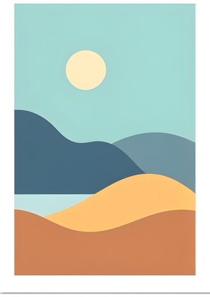 Matisse - Boho - Art Deco - Soyut - Doğa ( 3 Lü Çerçevesiz ) Poster - Afiş - Tablo KR2C00742/ fırsatları
