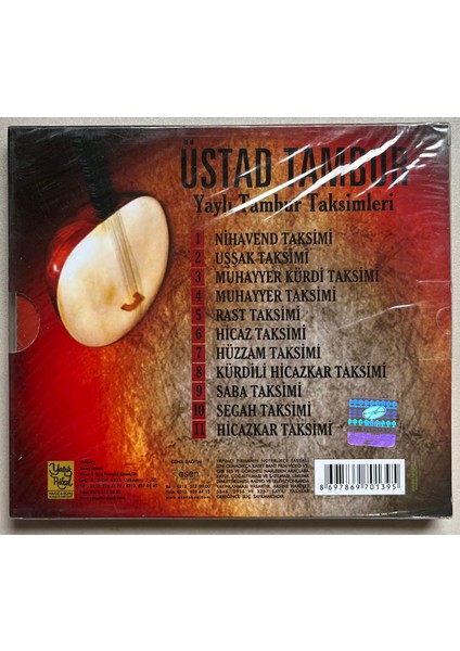 Üstad Tambur – Yaylı Tambur Klasikleri CD