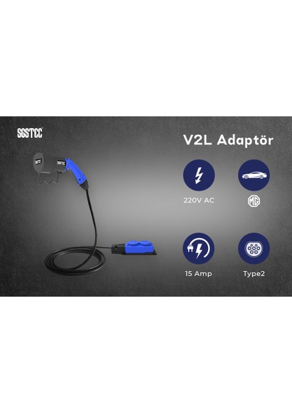 Mg 3 mt Kablolu 2'li V2L Uzatma Priz Adaptör fırsatları