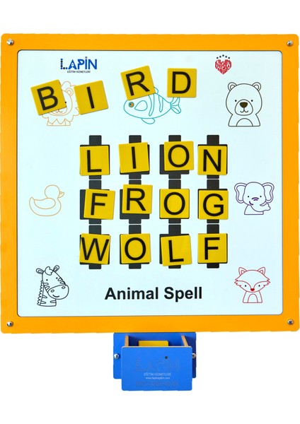 Animal Spell – Dekoratif Duvar Oyunu, Ofis/okul Ortak Alanlar Için Oyunlar