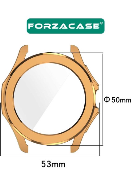 Xiaomi Watch S4 ile Uyumlu Önü Kapalı Ekran Korumalı Silikon Kılıf - FC010