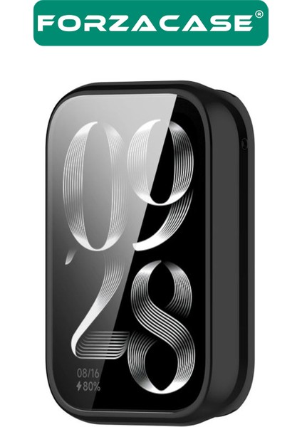 Xiaomi Smart Band 9 Pro ile Uyumlu Önü Kapalı Ekran Korumalı Silikon Kılıf - FC010