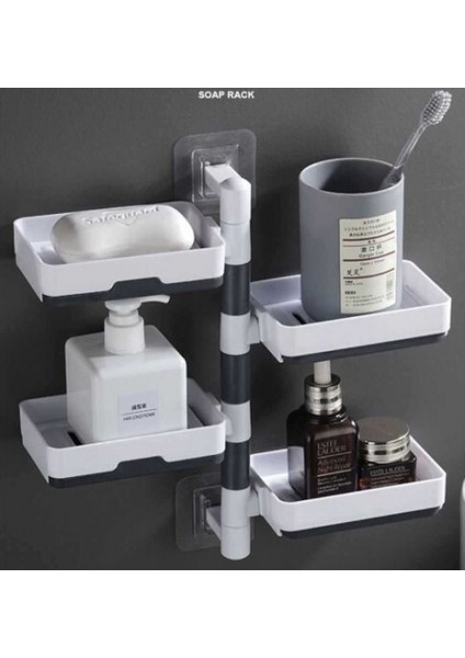 4 Katlı Banyo Organizer Stand