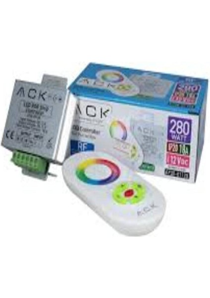 12V 18A 288W Dokunmatik Kumandalı LED Controller Rgb