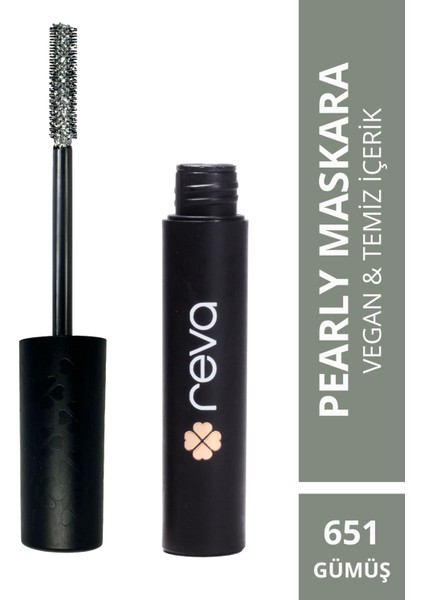 Silver Length & Definition Pearly Mascara-Gümüş Uzatan & Belirginleştiren Maskara 651