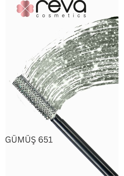 Silver Length & Definition Pearly Mascara-Gümüş Uzatan & Belirginleştiren Maskara 651