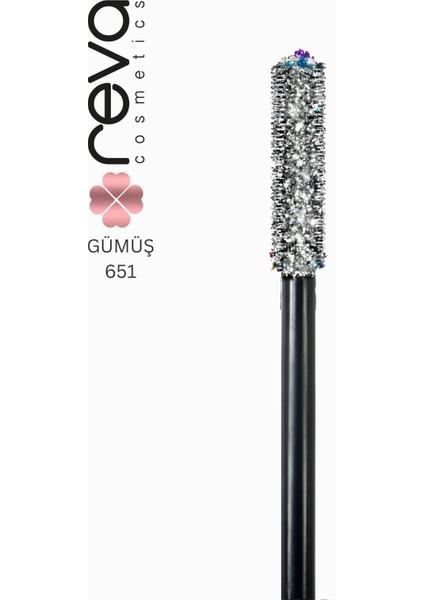 Silver Length & Definition Pearly Mascara-Gümüş Uzatan & Belirginleştiren Maskara 651