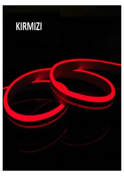 CT-4555 12 V Neon LED Flexible Kırmızı Renk