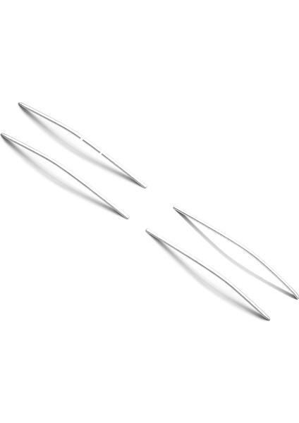 VW Tiguan 3 Krom Ön Tampon Çıtası 6 Prç. 2024 Üzeri A+ Kalite modelleri