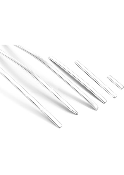 VW Tiguan 3 Krom Ön Tampon Çıtası 6 Prç. 2024 Üzeri A+ Kalite fırsatları