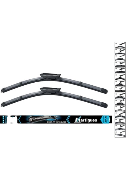 Silecek Süpürgesi Muz Megane 3 60+40CM