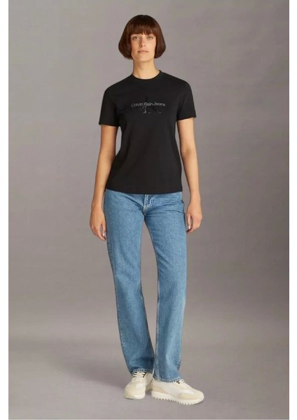 Glossy Monologo Regular Tee
