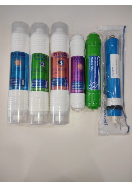 6 'lı Set (Alkali + Membran)