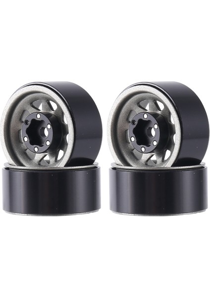 1 In Beadlock Jant Derin Çanak Negatif Ofset 3.78MM Hub 1/18 1/24 Rc Paletli Araba Eksenel SCX24 AX24 TRX4M FCX24,5 (Yurt Dışından)