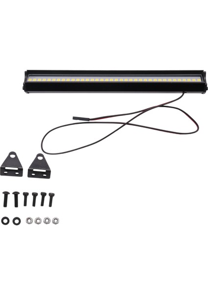 150MM 36 LED Işık Çubuğu Tavan Lambası Işıkları Eksenel SCX10 90046 Traxxas Trx4 Slash Rustler 1/8 1/10 Rc Paletli Kamyon (Yurt Dışından)