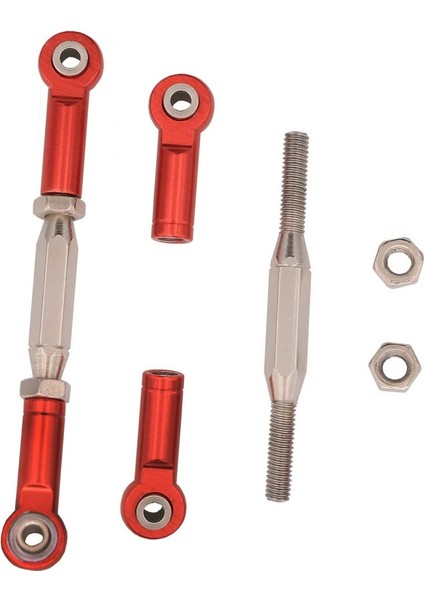 2 Adet Metal Ayarlanabilir Direksiyon Bağlantı Servo Bağlantı Çekme Çubuğu Traxxas Slash 4x4 5807 HQ727 1/10 Rc Araba Yükseltilmiş Parçalar,1 (Yurt Dışından) indirimleri