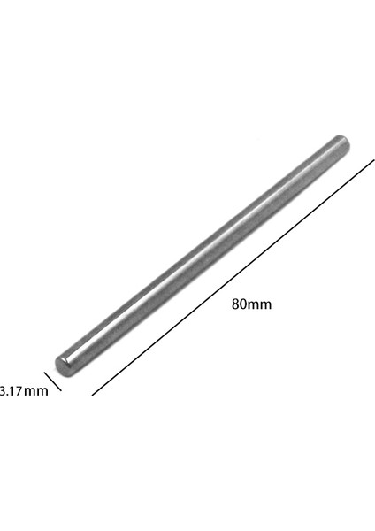 Adet Model Uçak Motor Şaft Parçası Motor Paslanmaz Çelik Aks 3.17MM Fırçasız Motorlar Için Model Metal Rc Parçaları (Yurt Dışından)