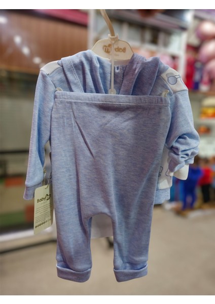 Desenli Erkek Çocuk Eşofman Takımı