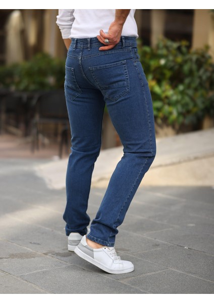 Erkek Yüksel Bel Bol Kesim Boru Paça Kot Pantolon Regular Fit Jean modelleri